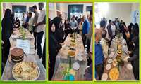 برگزاری مسابقه غذای سالم در شبکه بهداشت و درمان شهرستان رودان .